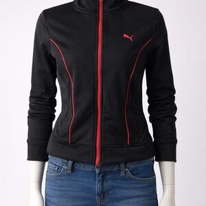 Puma Women's Black Zip Up Jacket